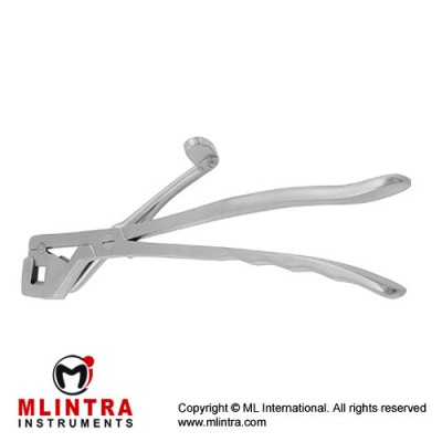 De Martel-Wolfson Closing Forceps Stainless Steel, 25 cm - 9 3/4"